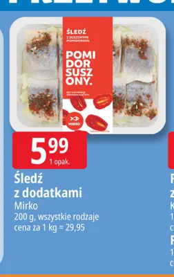 Śledź z dodatkami Mirko promocja w Leclerc