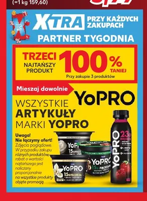 Artykuły marki YoPRO promocja w Kaufland