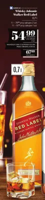Whisky Johnnie Walker Red Label promocja w POLOmarket