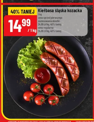 Kiełbasa śląska kozacka promocja w POLOmarket