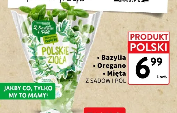 Oregano Z Sadów i Pól promocja w Intermarche