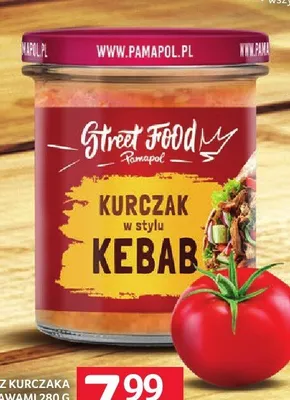 Mięso z kurczaka Pamapol Street Food Kebab promocja w Selgros