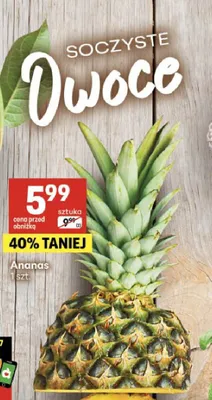 Ananas promocja w Delikatesy Centrum