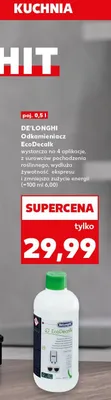 Odkamieniacz EcoDecalk De'Longhi promocja w Kaufland