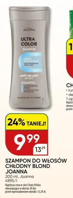 Szampon do włosów Joanna Ultra Color Chłodny Blond promocja w Chata Polska