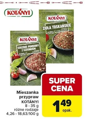 Mieszanka przypraw 8-35g różne rodzaje promocja w Carrefour Market