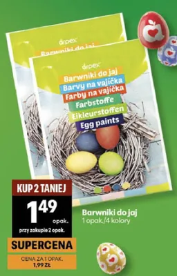 Barwniki do jaj promocja w Delikatesy Centrum