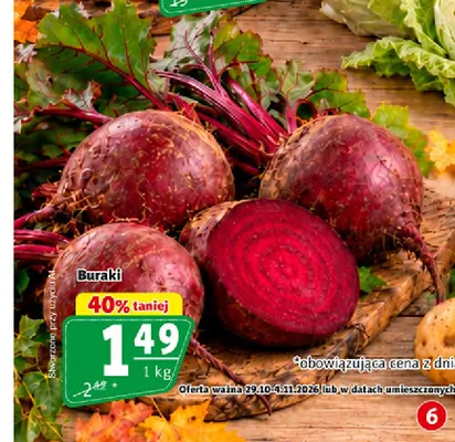 Buraki promocja w Prim Market