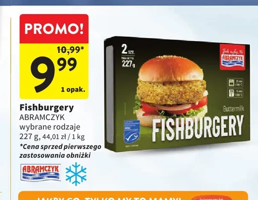 Fishburgery Abramczyk promocja w Intermarche