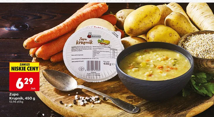 Zupa krupnik promocja w Biedronka