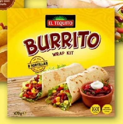 Zestaw Burrito Wrap Kit El Tequito promocja w Lidl