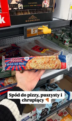 Spód do pizzy American Foodie puszysty i chrupiący promocja w Biedronka
