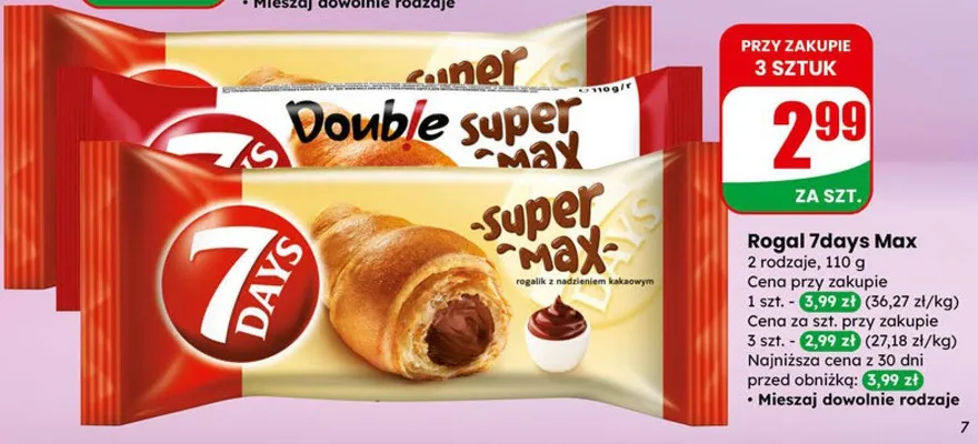 Rogal Max double super max promocja w Dino