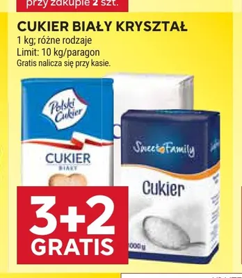 Cukier biały kryształ promocja w Stokrotka