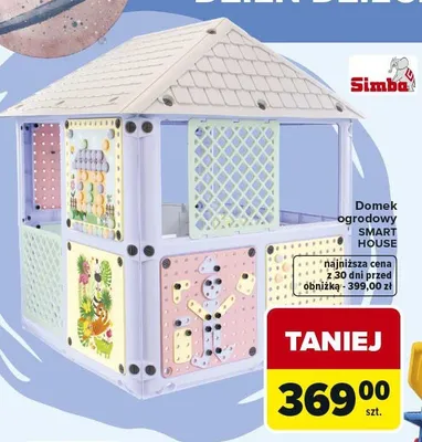 Domek ogrodowy SMART HOUSE promocja w Carrefour