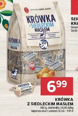 Krówka z siedleckim masłem promocja w Stokrotka