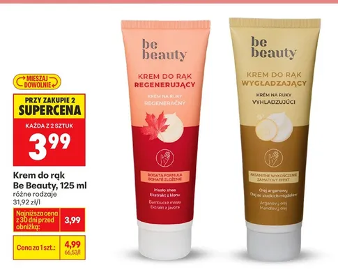 Krem do rąk różne rodzaje promocja w Biedronka