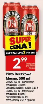 Piwo Beczkowe Mocne promocja w Twój Market