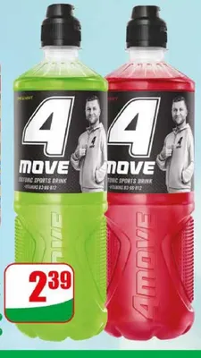 Napój izotoniczny 4Move Multifruit promocja w Dino