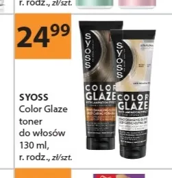 Toner do włosów Syoss Color Glaze promocja w Drogerie Laboo
