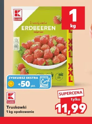 Truskawki K-Classic promocja w Kaufland