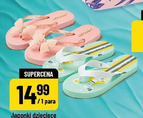 Japonki dziecięce promocja w POLOmarket