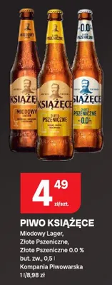 Piwo Miodowy Lager promocja w Chorten