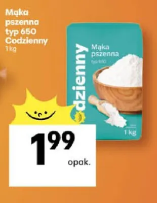 Mąka pszenna typ 650 promocja w Delikatesy Centrum