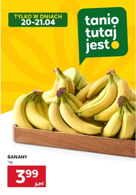 Banany promocja w Stokrotka