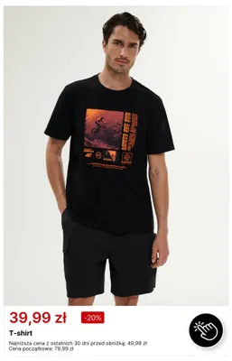 T-shirt męski 4F promocja w 4F
