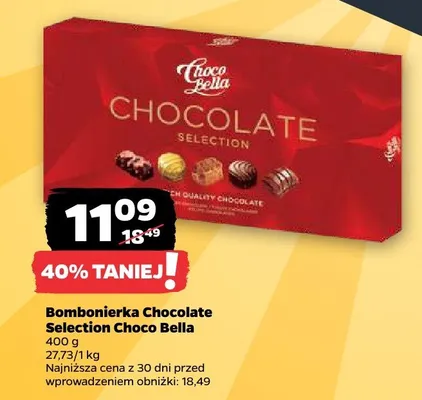 Bombonierka Chocolate Selection Choco Bella promocja w Netto