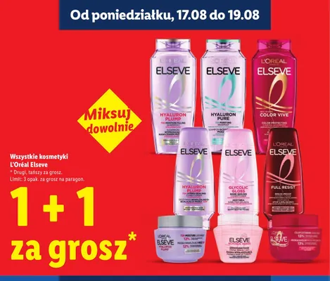 Odżywka do włosów L'Oréal Elseve Full Resist promocja w Lidl
