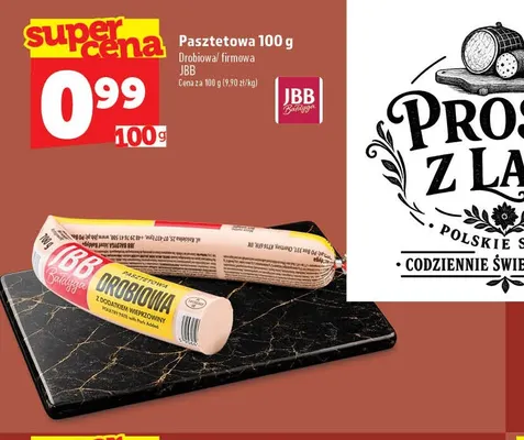 Pasztetowa drobiowa JBB promocja w TOPAZ