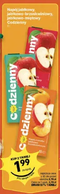 Napój jabłkowo-miętowy Codzienny promocja w Delikatesy Centrum