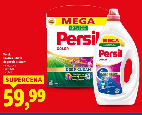 Proszek do prania kolorów promocja w Lidl