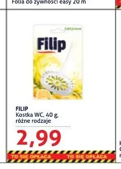 Kostka WC Filip promocja w Blue Stop