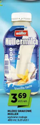 Mleko smakowe Müller promocja w Euro Sklep