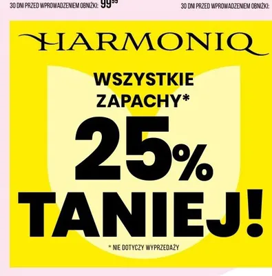 Zapachy Harmoniq promocja w Drogerie Natura