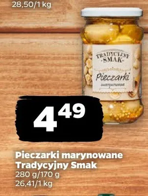 Pieczarki marynowane Tradycyjny Smak promocja w Netto