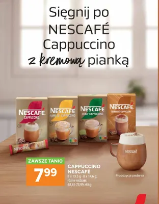 Kawa rozpuszczalna Cappuccino Nescafé Irish promocja w Stokrotka