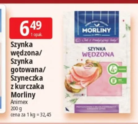 Szynka wędzona Morliny promocja w Leclerc