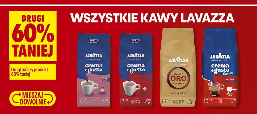 Kawa mielona Lavazza Crema e Gusto Classico promocja w Biedronka
