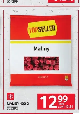 Maliny Topseller promocja w Selgros