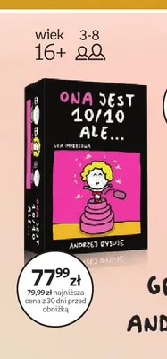 Gra imprezowa Ona jest 10/10 ale... Andrzej Rysuje promocja w Empik