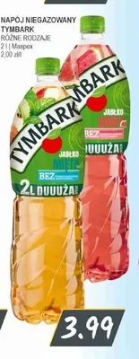 Napój niegazowany Tymbark jabłko-mięta promocja w Słoneczko