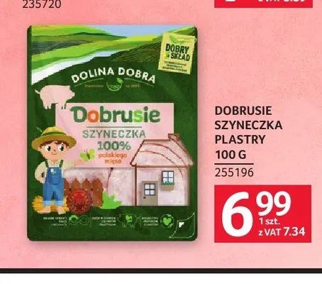 Dobrusie szyneczka plastry Dolina Dobra promocja w Selgros