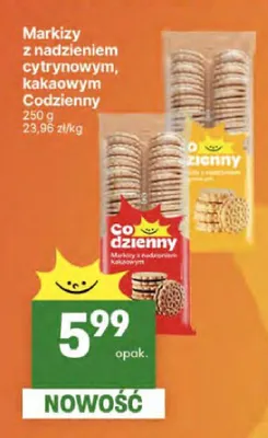 Markizy z nadzieniem Codzienny promocja w Delikatesy Centrum