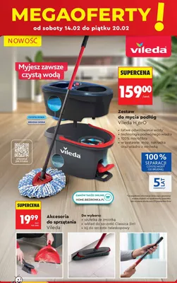 Zestaw do mycia podłóg promocja w Biedronka