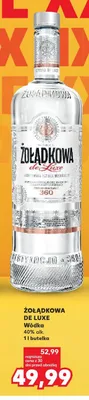 Wódka Żołądkowa De Luxe 40% alk. promocja w Kaufland