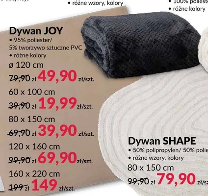 Dywan JOY 80x150 cm promocja w Salony Agata